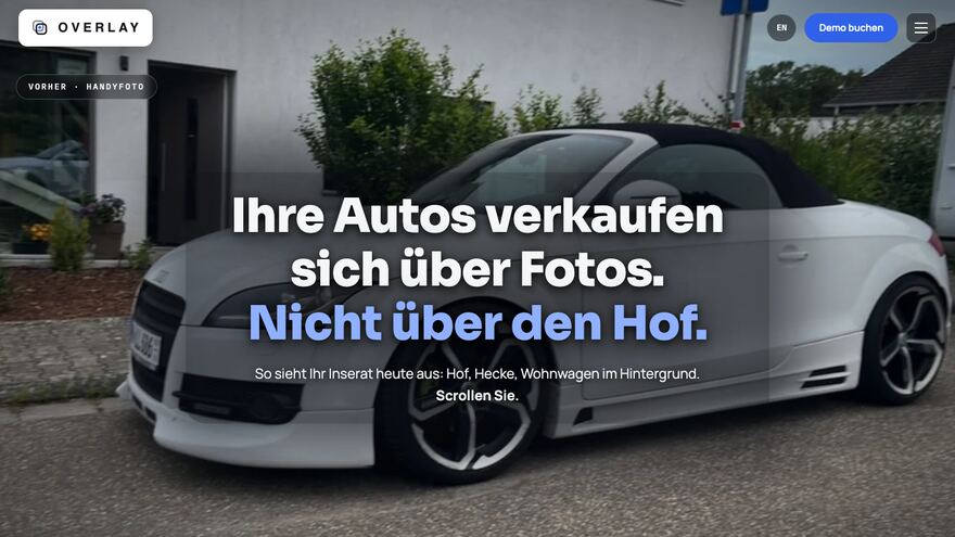 Vorschau der Website OVERLAY